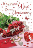 In this romantic anniversary card image, a vision of heartfelt celebration unfolds as if set on a polished table in a Motspur Park home, ready to surprise a loved one. A lush arrangement of red roses stretches across the scene, the blooms rich and velvety, their petals layered in deep shades of crimson that glow where the light gently touches them. Fine highlights along the petal edges suggest the softness of morning dew, while sprays of delicate greenery weave between the flowers, adding freshness and movement, like foliage gathered from a nearby garden. Beneath the roses lies a softly folded envelope, its creamy surface reflecting subtle hints of red, suggesting a handwritten message waiting within. Nestled alongside is a heart-shaped locket or pendant, its metallic surface smooth and reflective, paired with dainty pearls and jewel-like accents that sparkle where the light catches them. A vivid red heart box rests nearby, its shape and colour echoing the roses and hinting at a hidden gift. Tiny hearts and shimmering decorations are sprinkled across the card's surface, while a single butterfly motif appears as though caught mid-flight, lending a sense of magic and gentle whimsy. The colour palette is drenched in passionate reds, blush tones, and warm neutrals, all softened by the glow of natural light. You can almost sense the quiet rustle of the card being opened and the gentle fragrance of the roses filling the room. This scene perfectly captures the warmth and devotion shared between soulmates, making it easy to imagine an anniversary evening in Motspur Park, from peaceful streets near the playing fields to homes tucked close to the station.